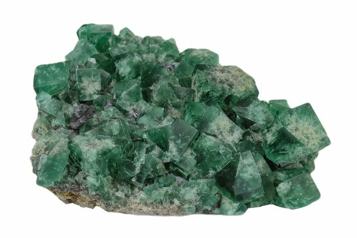 Fluorescent Green Fluorite Cluster - Rogerley Mine, England #173994